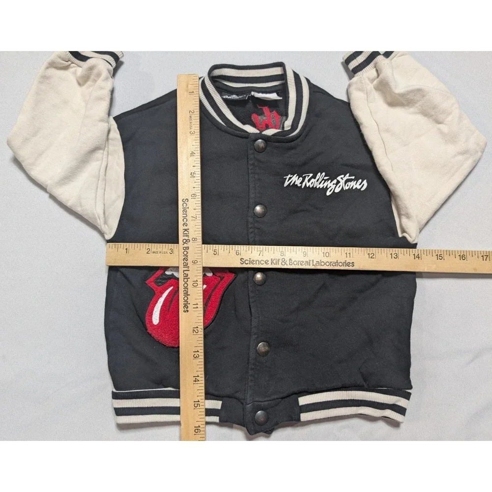 The Rolling Stones x Zara Kids 6 Year‎ Old Varsity Bomber Jacket